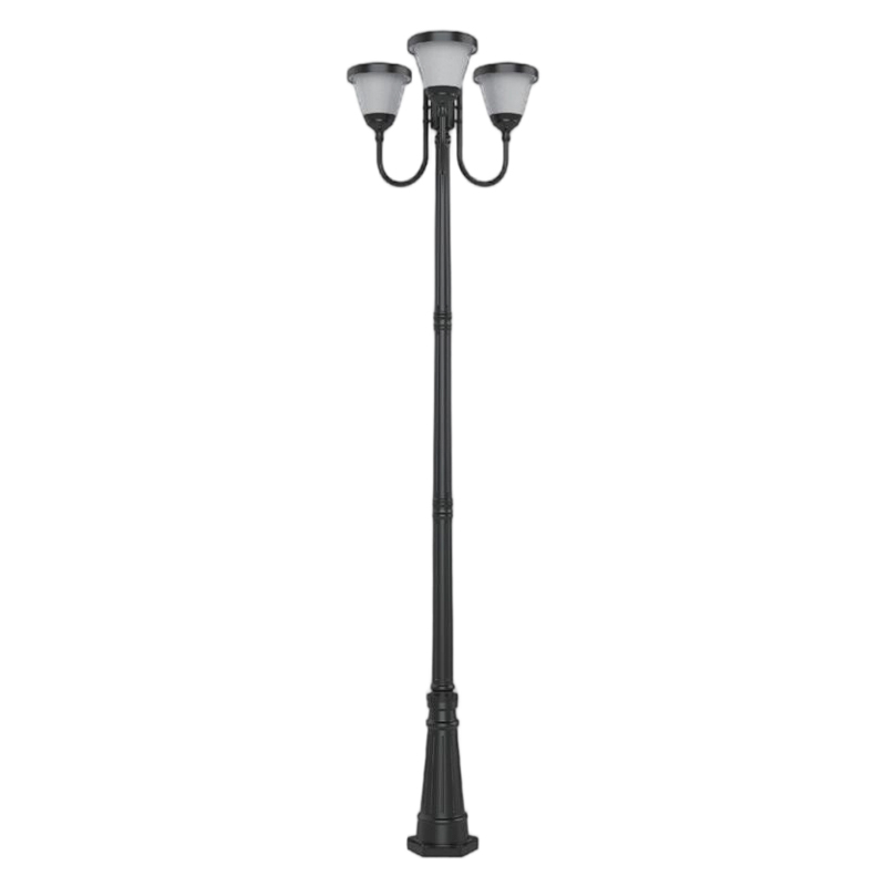 GOZO Metal powder spraying Solar Light Pole