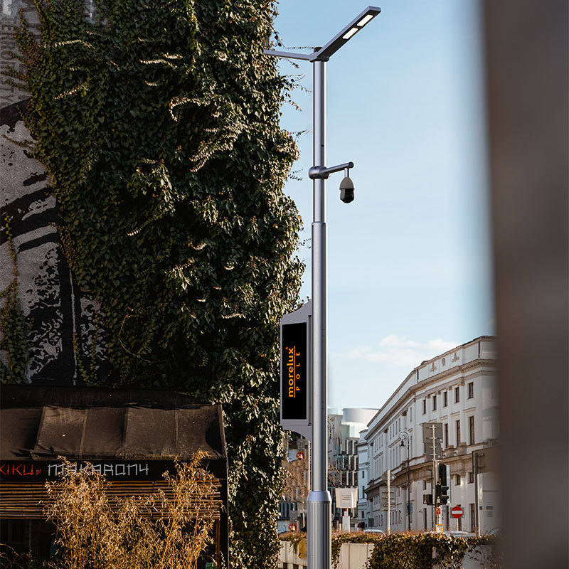 Aluminum Alloy Multifunctional Smart Street light Pole