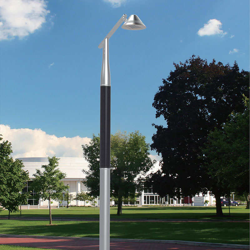 MELK Aluminum Flexible HJT Solar Light Pole