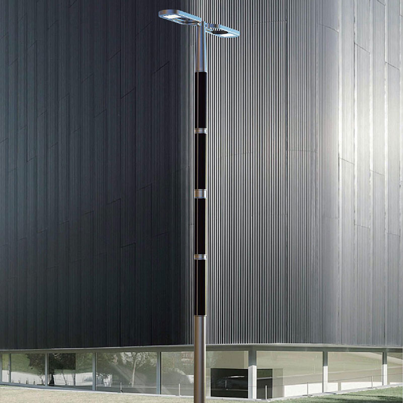 EGER Corrosion resistance Flexible HJT Solar Light Pole