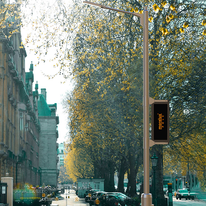 Aluminum Alloy Smart Cty Light Pole