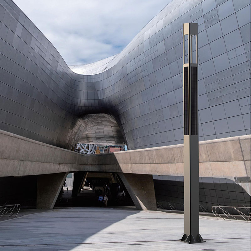 BEJA Aluminum Coated Solar Light Pole