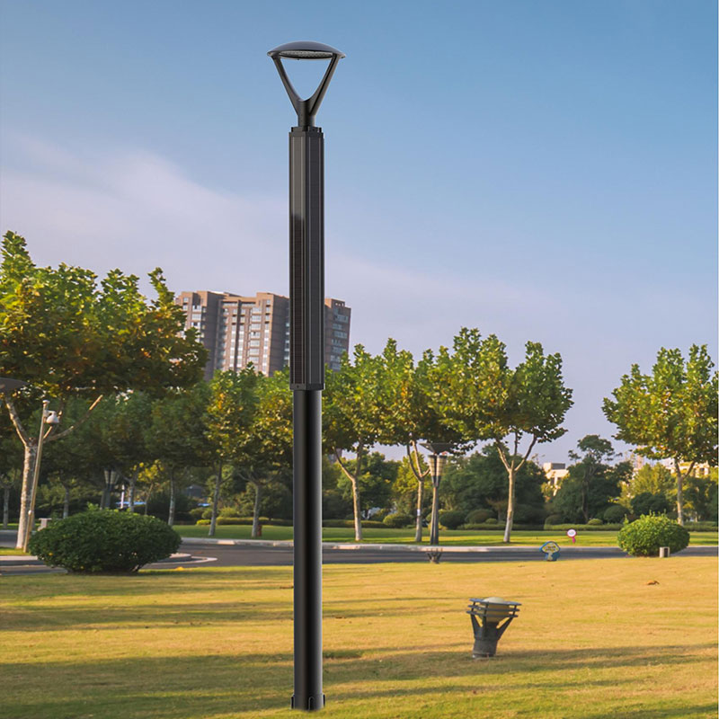 UZES Aluminum Innovative Solar Light Pole