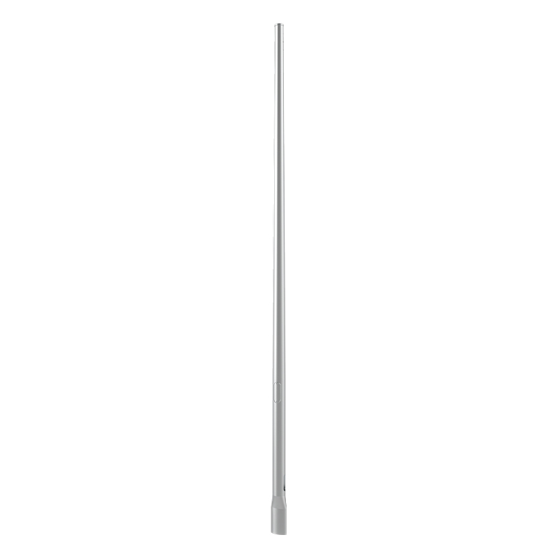 10ft-40ft Aluminum Conical Light Pole With Top Cover, Planted Mounting
